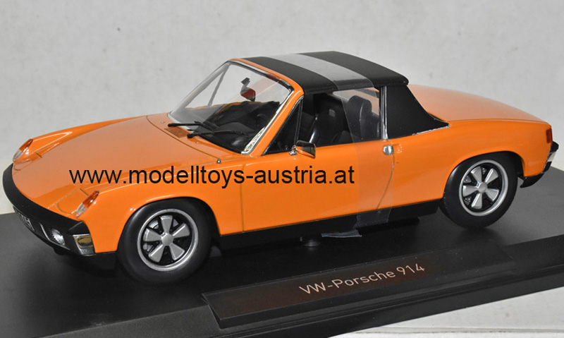 Porsche 914 1973 orange 1:18 VW Porsche 914 VOPO