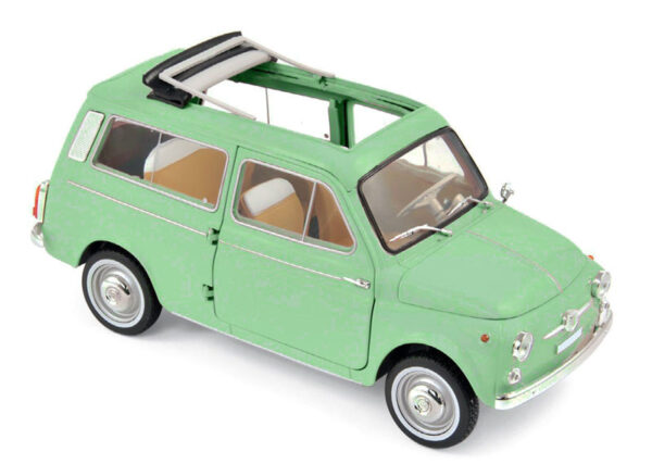 Fiat 500 GIARDINIERA Kombi 1962 hellgrün 1:18 Steyr Puch 700