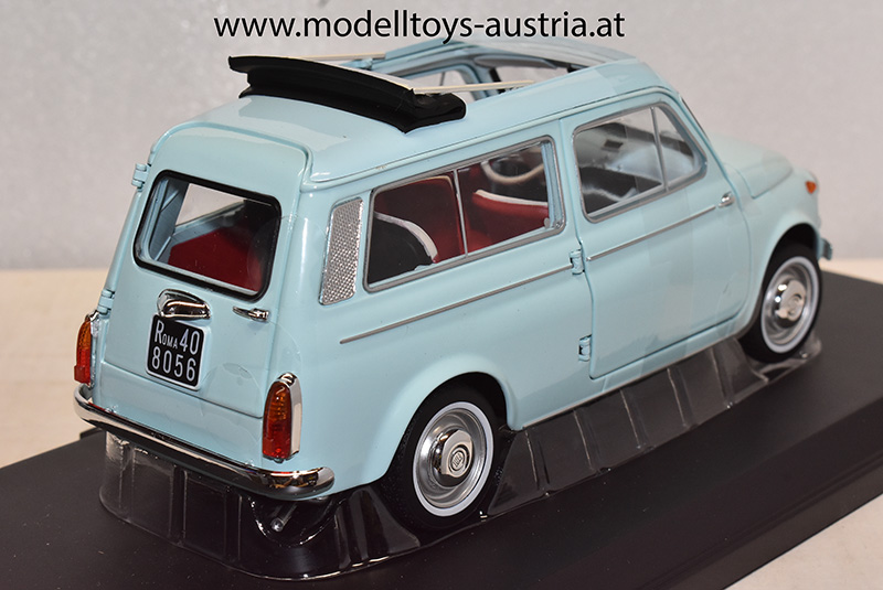 Fiat 500 GIARDINIERA Kombi 1964 Acquamarina blau 1:18 Steyr Puch 700