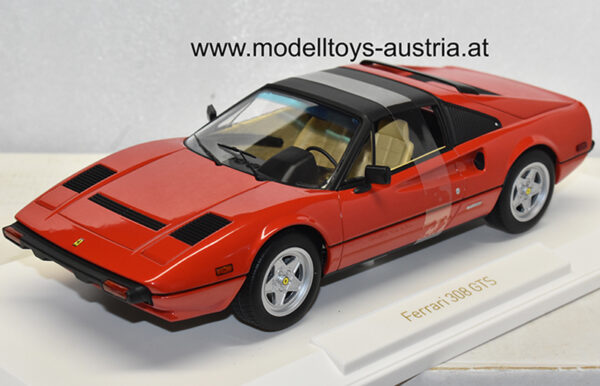Ferrari 308 GTS 1982 TV Serie ROBIN 1 Hawaii rot 1:18