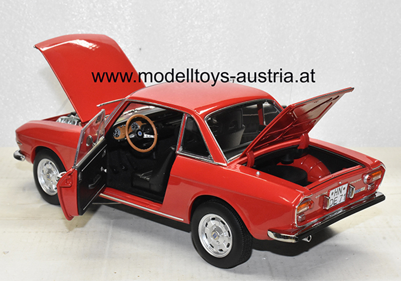 Lancia Fulvia 1600 HF LUSSO 1971 rot 1:18