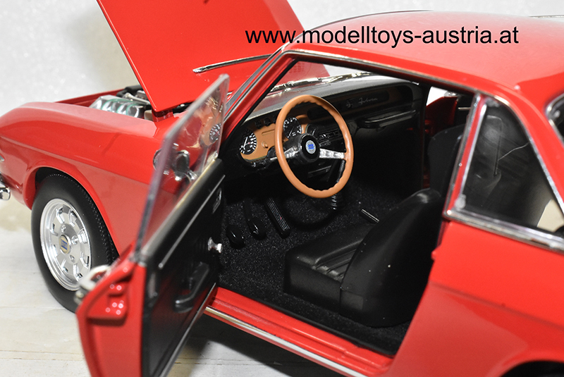 Lancia Fulvia 1600 HF LUSSO 1971 rot 1:18