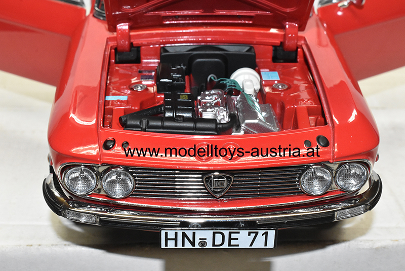 Lancia Fulvia 1600 HF LUSSO 1971 rot 1:18