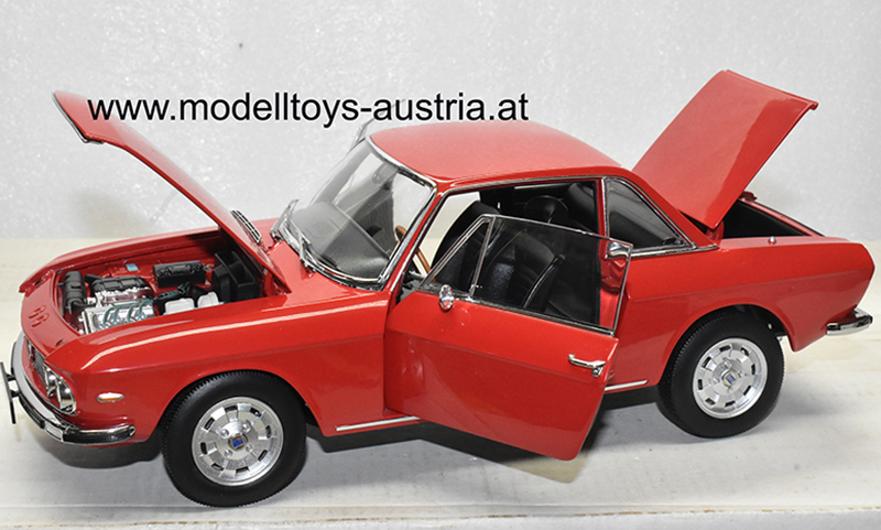 Lancia Fulvia 1600 HF LUSSO 1971 rot 1:18