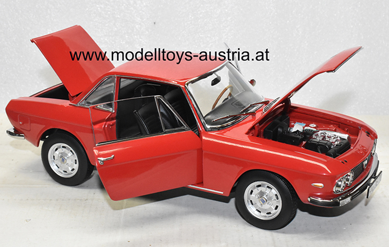 Lancia Fulvia 1600 HF LUSSO 1971 rot 1:18