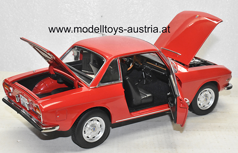 Lancia Fulvia 1600 HF LUSSO 1971 rot 1:18