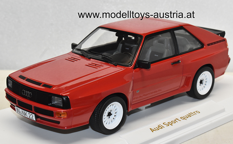 Audi Sport Quattro S1 1985 rot 1:18