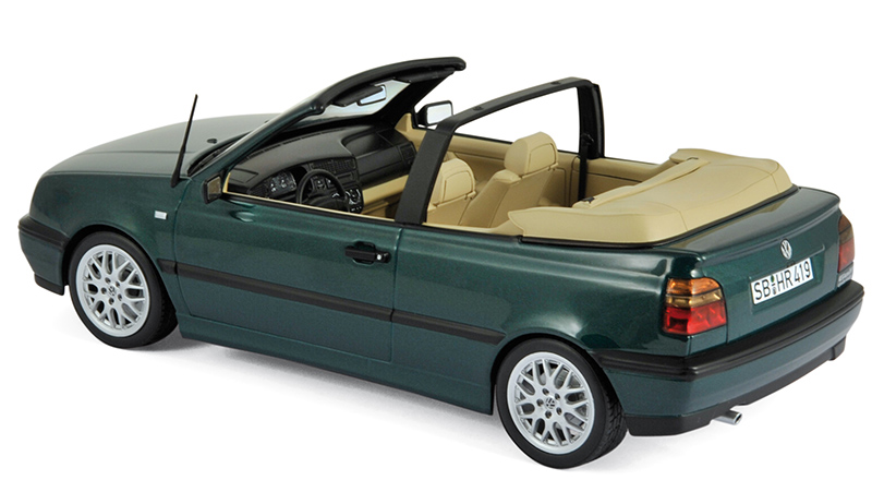 VW Golf III Cabrio 1993 grün 1:18
