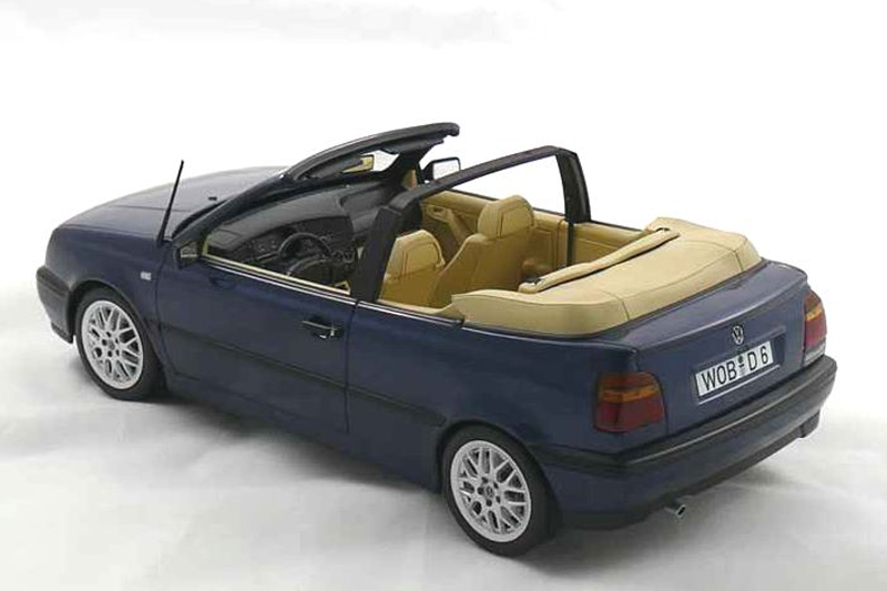 VW Golf III Cabrio 1995 dunkelblau 1:18
