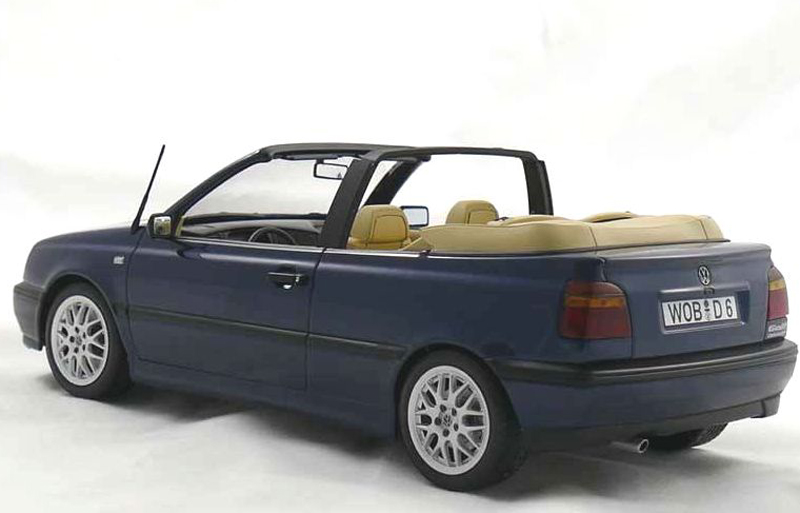 VW Golf III Cabrio 1995 dunkelblau 1:18
