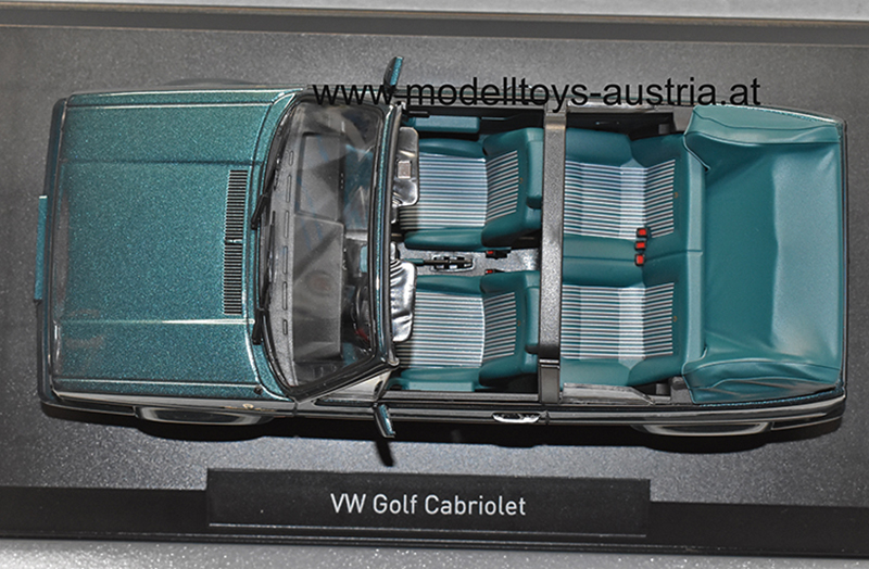 VW Golf I Golf 1 Cabrio 1990 Classic Line ETIENNE AIGNIER grün metallik 1:18