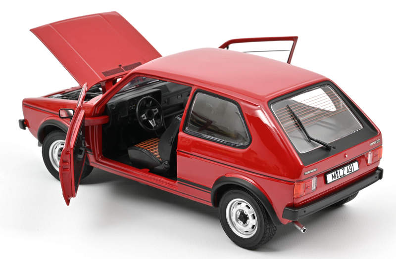 VW Golf I Golf 1 Limousine GTI 1976 rot 1:18 Norev