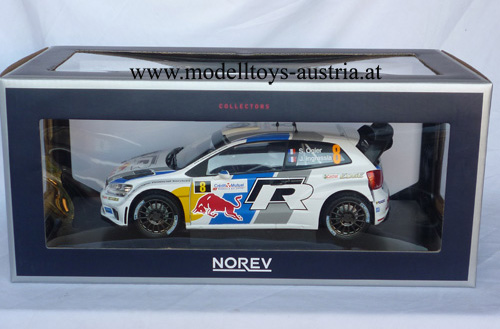 VW Polo R WRC 2013 Sieger Rally Frankreich OGIER / INGRASSIA 1:18