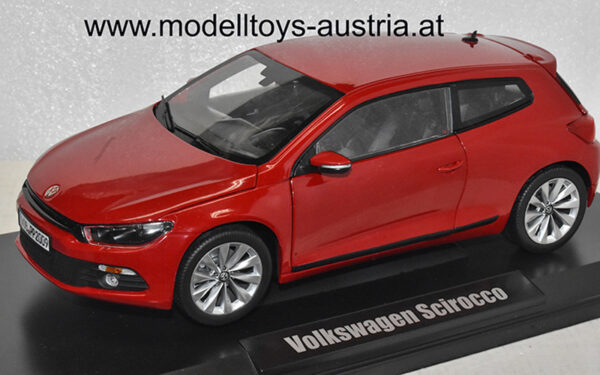 VW Scirocco III 2008 rot 1:18