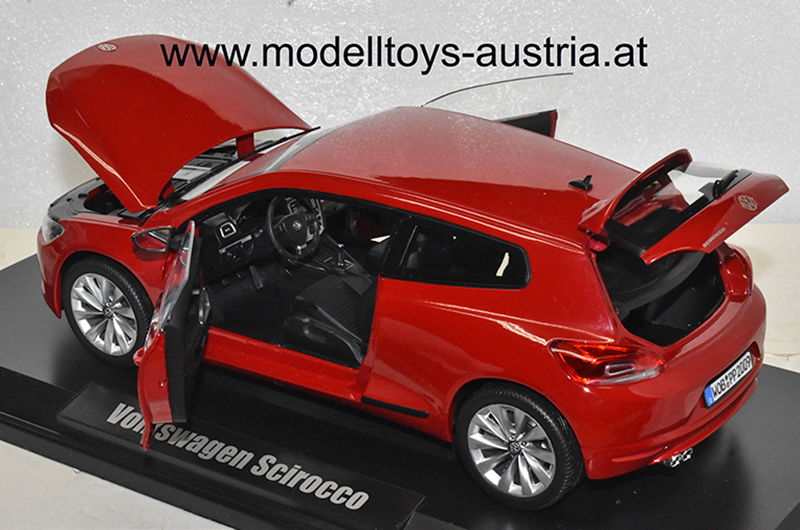 VW Scirocco III 2008 rot 1:18