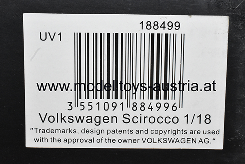 VW Scirocco III 2008 rot 1:18