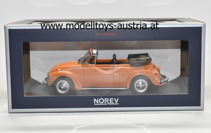 VW Käfer 1303 Cabrio 1972 orange 1:18