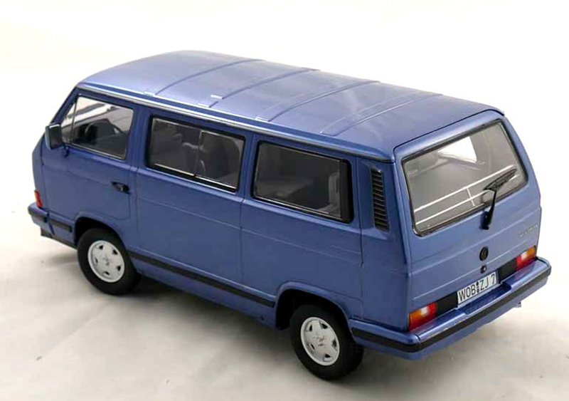 VW T3 Bus BLUESTAR 1990 blau 1:18