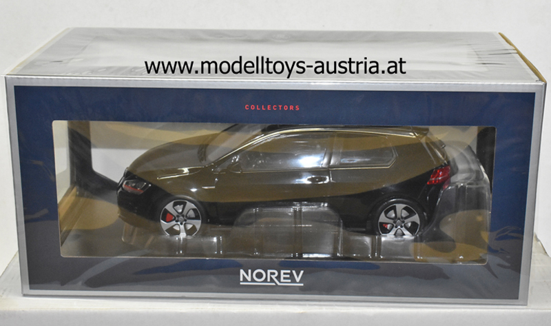 VW Golf VII Golf 7 Limousine GTI 3 türig schwarz 1:18