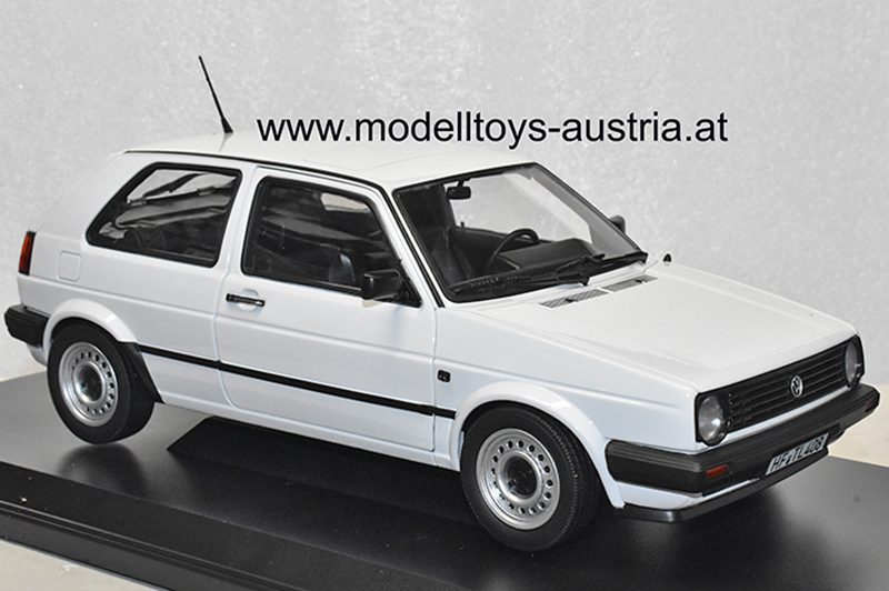 VW Golf II Golf 2 Limousine CL 2 türig 1988 weiss 1:18
