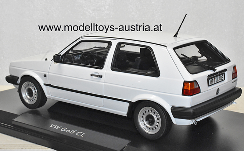 VW Golf II Golf 2 Limousine CL 2 türig 1988 weiss 1:18