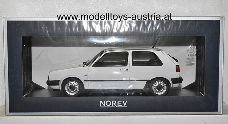 VW Golf II Golf 2 Limousine CL 2 türig 1988 weiss 1:18