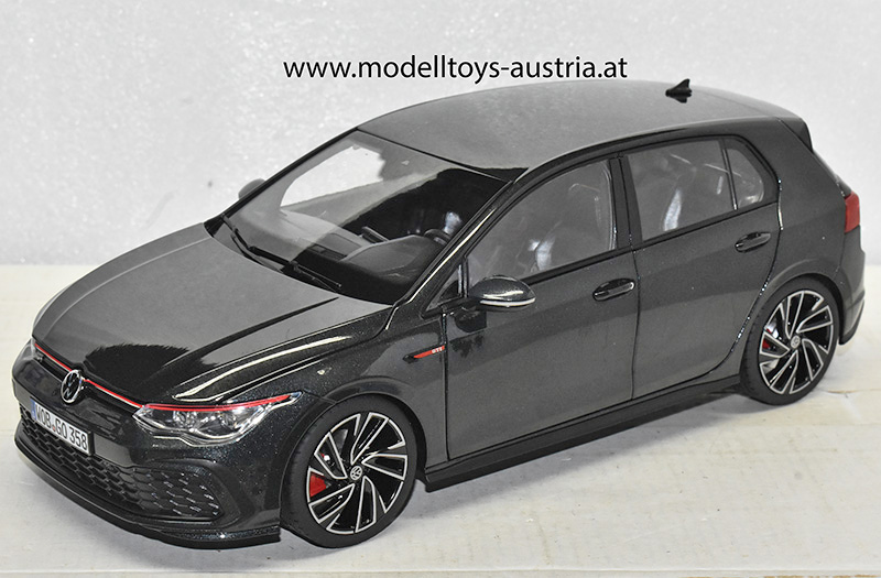 VW Golf VIII Golf 8 Limousine GTI 2021 schwarz metallik 1:18