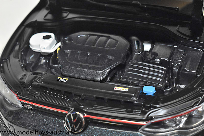 VW Golf VIII Golf 8 Limousine GTI 2021 schwarz metallik 1:18