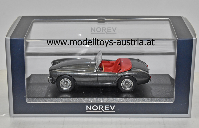 AC Ace Bristol Cabrio 1957 grau metallik 1:43