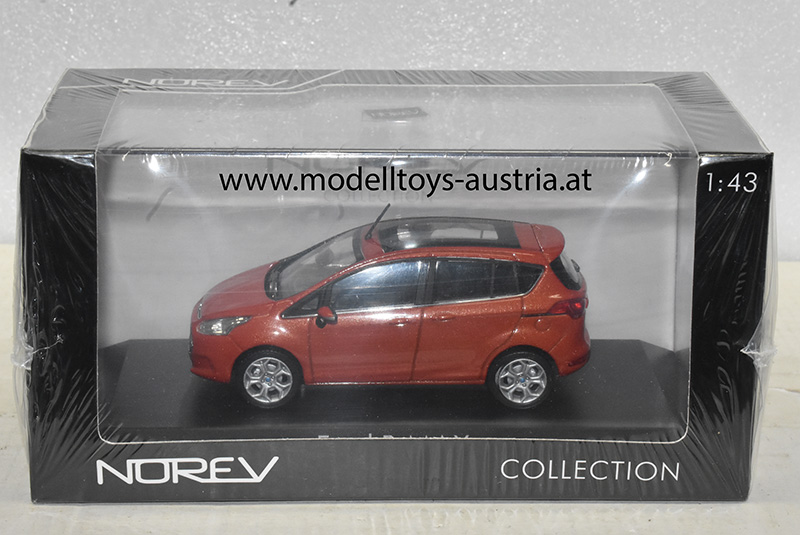 Ford B Max 2012 orangerot metallik 1:43