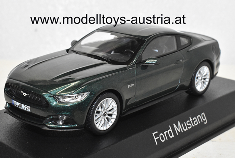 Ford Mustang Coupe 2015 grün 1:43