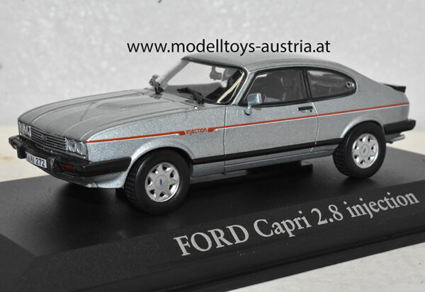 Ford Capri III 2.8i 1983 hellblau metallik 1:43