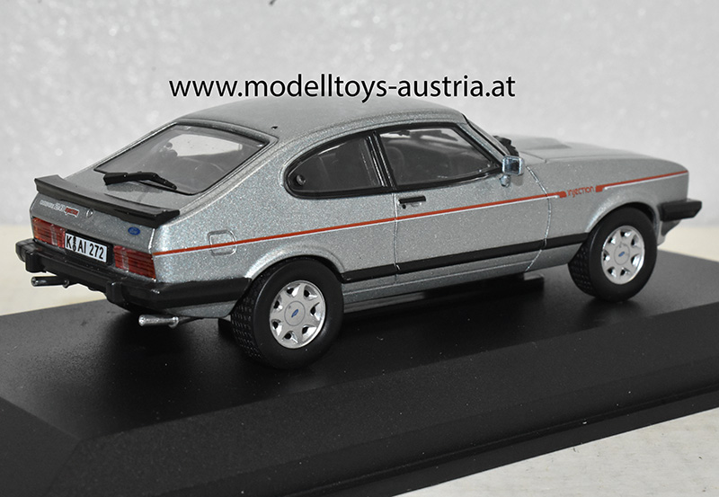 Ford Capri III 2.8i 1983 hellblau metallik 1:43