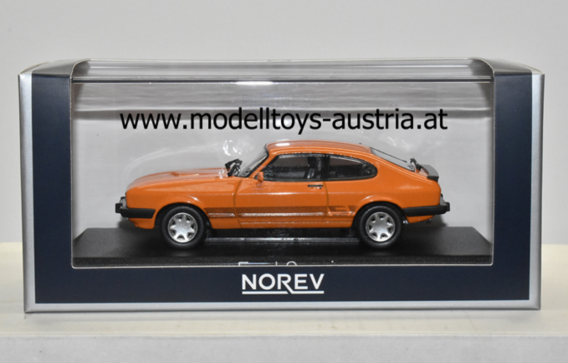 Ford Capri III S 1986 orange 1:43