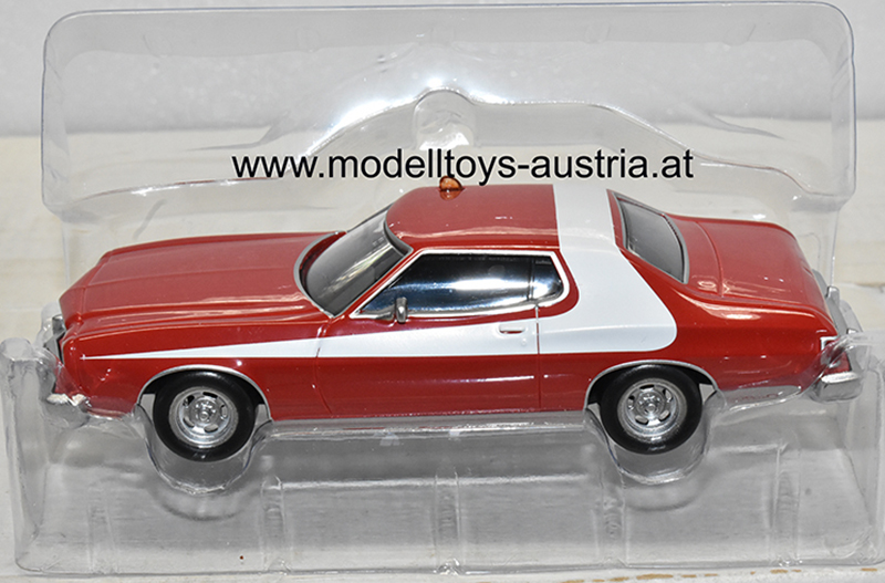 Ford Gran Torino 1975 Starsky & Hutch rot / weiss 1:43