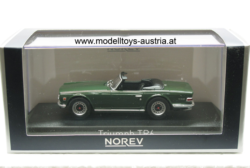 Triumph TR6 Cabrio 1970 Britisch Racing grün 1:43