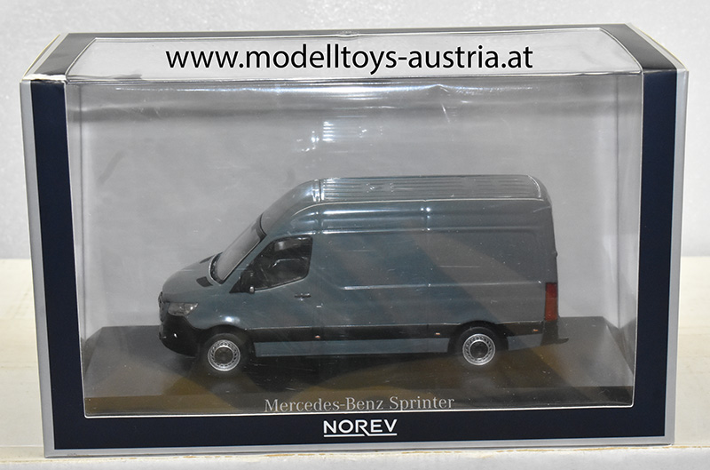 Mercedes Benz Sprinter Transporter 2018 grau 1:43