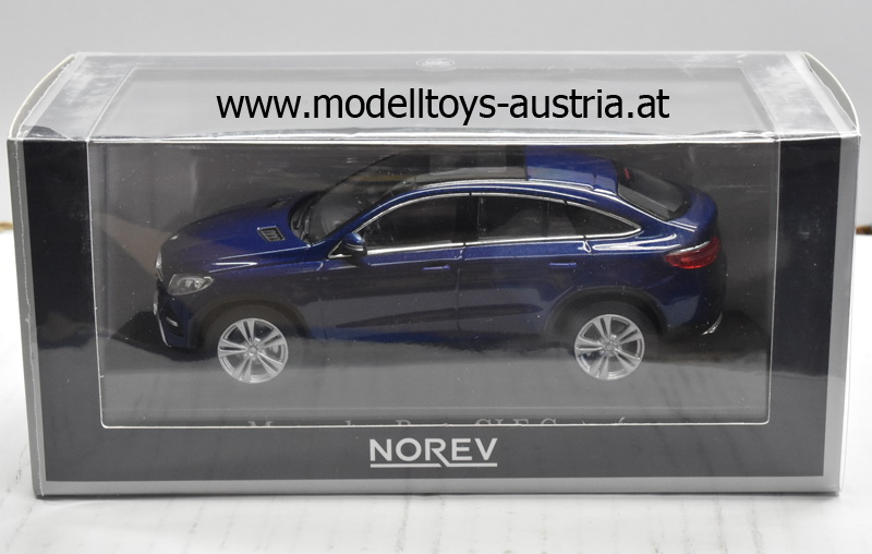 Mercedes Benz C292 GLE Klasse Coupe SUV 2015 blau metallik 1:43