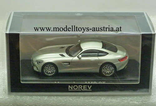 Mercedes Benz C190 AMG GT Coupe 2015 silber metallik 1:43