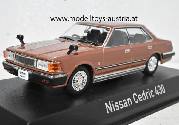 Nissan Cedric 430 Limousine 1979 braun 1:43