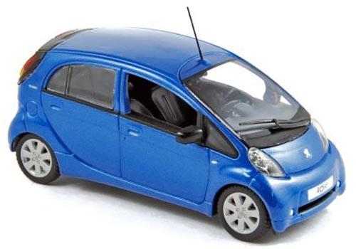 Peugeot Ion 2010 blau metallik 1:43