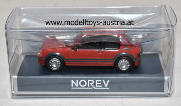 Peugeot 205 GTi 1987 rot 1:87 HO