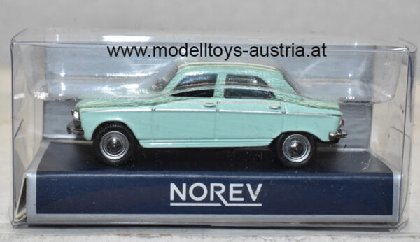 Peugeot 204 Limousine 1966 hell grün 1:87 HO