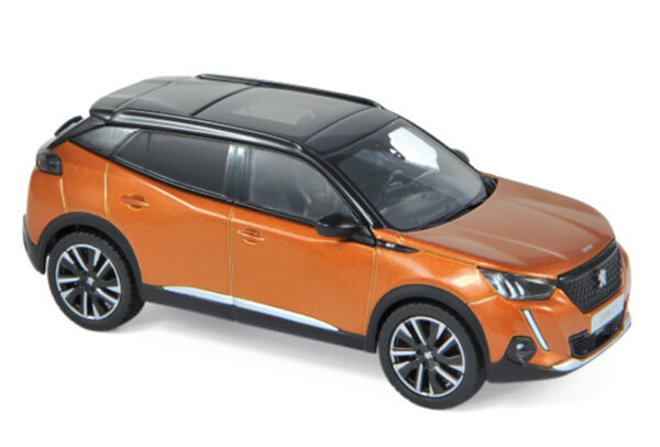 Peugeot 2008 Limousine GT City SUV 2020 orange 1:43