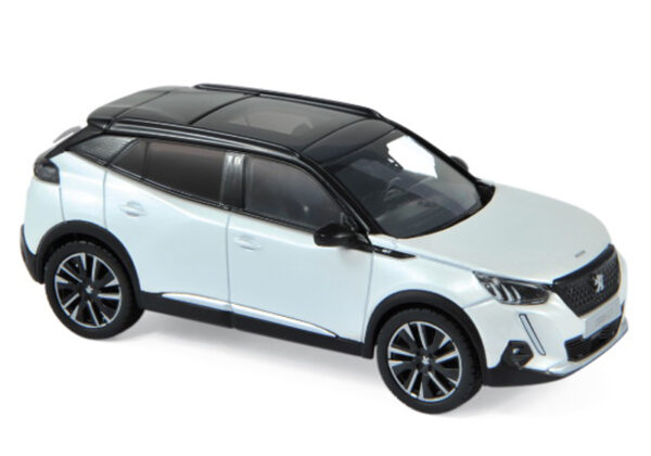 Peugeot 2008 Limousine GT City SUV 2020 pearl weiss 1:43