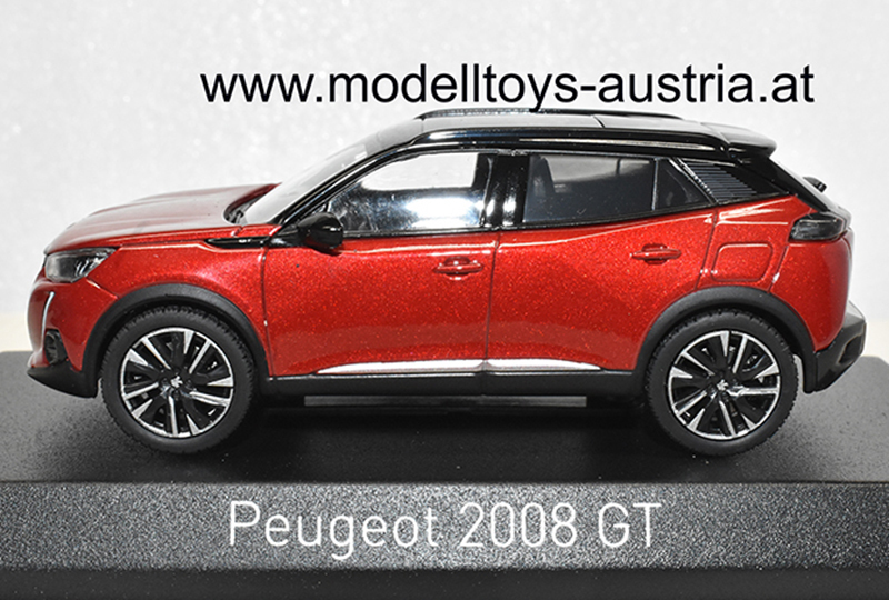 Peugeot 2008 GT 2020 rot metallik 1:43