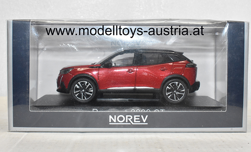 Peugeot 2008 GT 2020 rot metallik 1:43