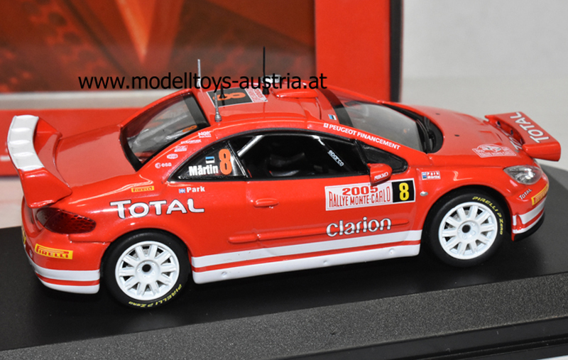 Peugeot 307 WRC 2005 Rally Monte Carlo MÄRTIN / PARK 1:43