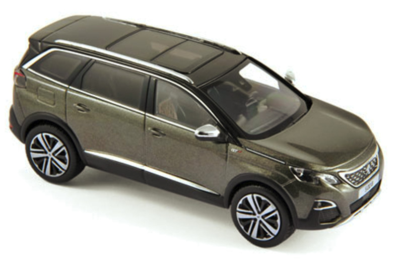 Peugeot 5008 GT SUV 2016 amazonite grau 1:43