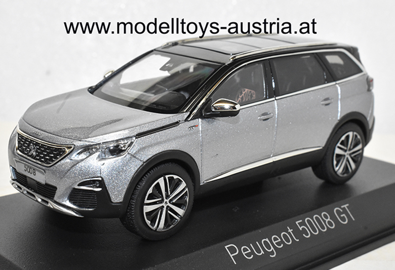 Peugeot 5008 GT 2016 grau metallik 1:43
